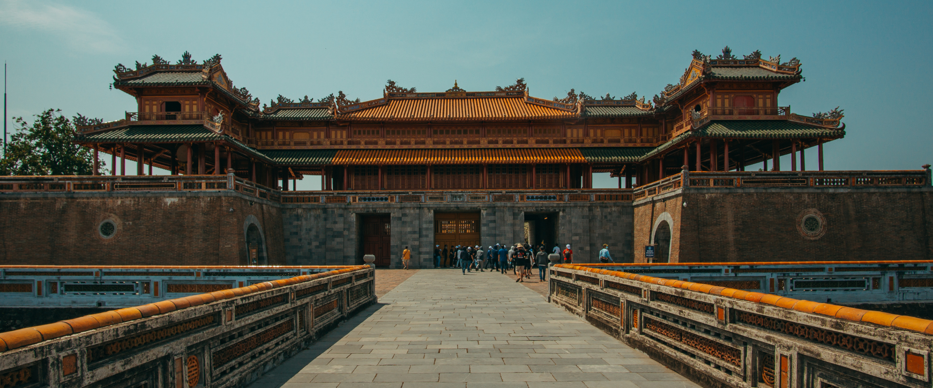 Hue, best places to visit in Vietnam. Imperial palace entrance